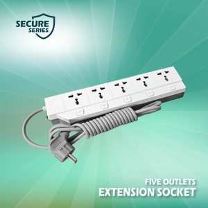 5 Gang Extension Socket