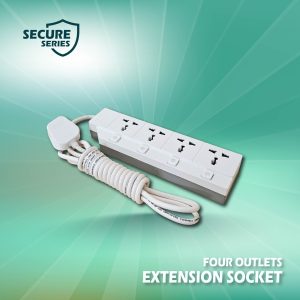 4 Gang Extension Socket