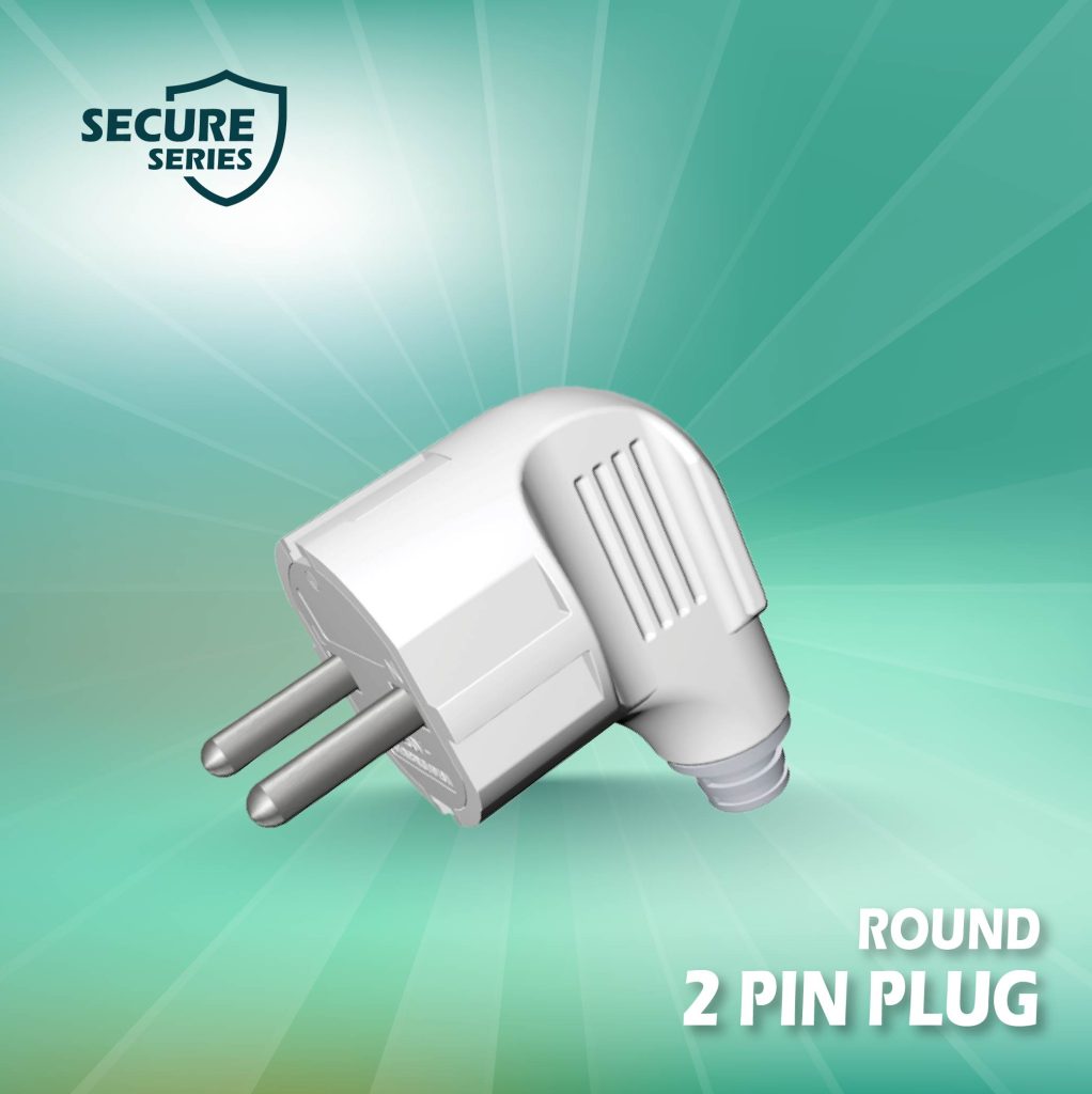Round 2 Pin Plug - High Quality | Tangram Electronics